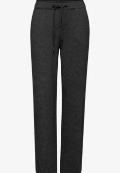 Broek met rechte pijpen en tape