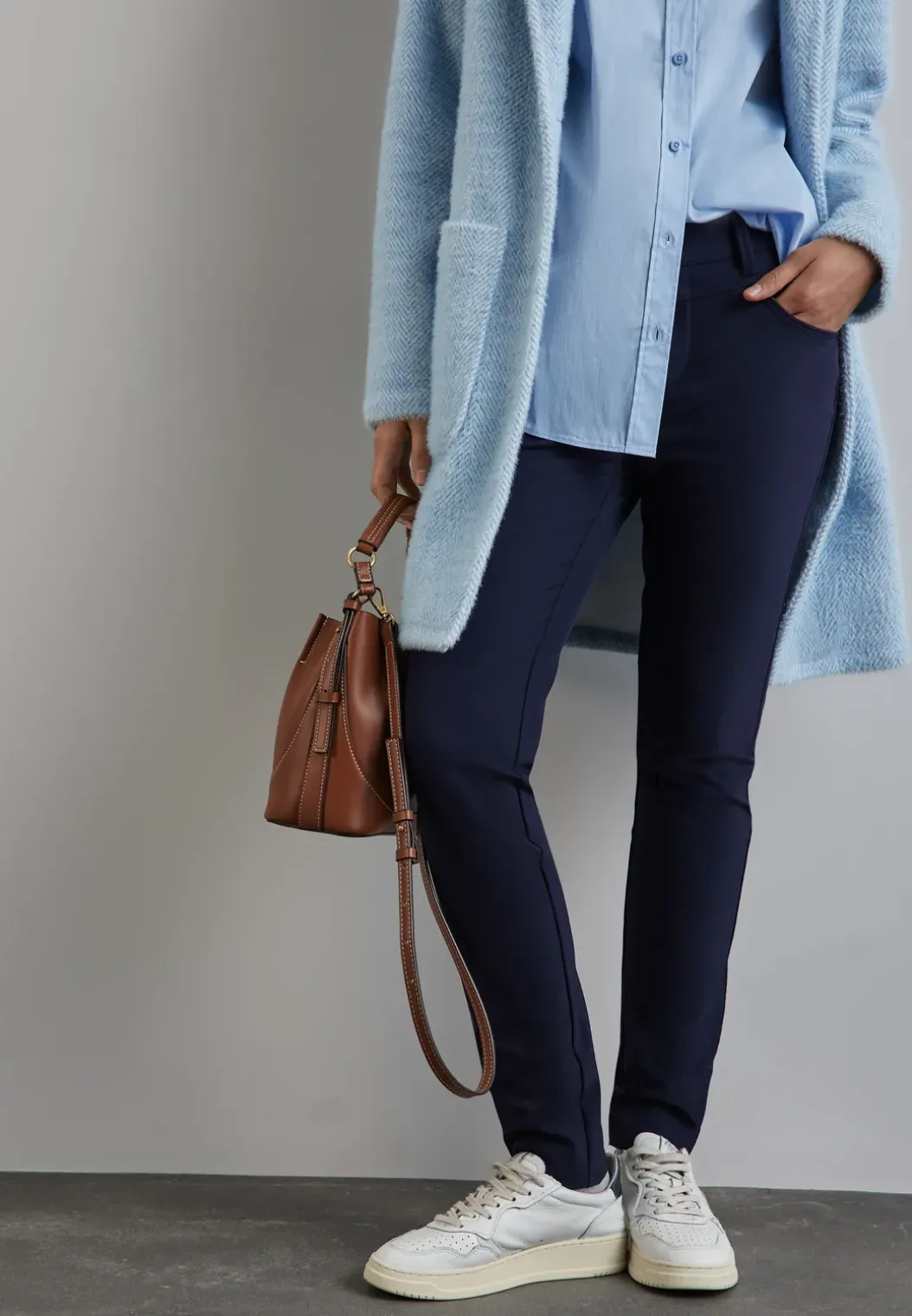 Broek met ritsdetails