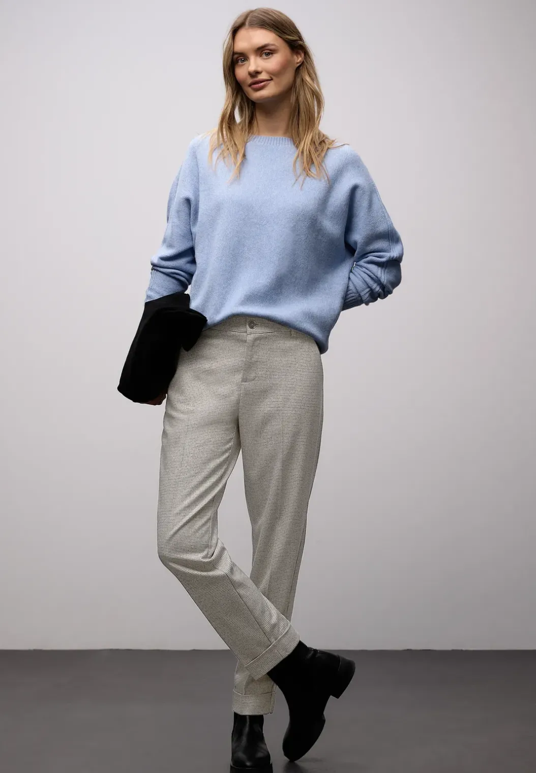 Broek met smalle pijpen