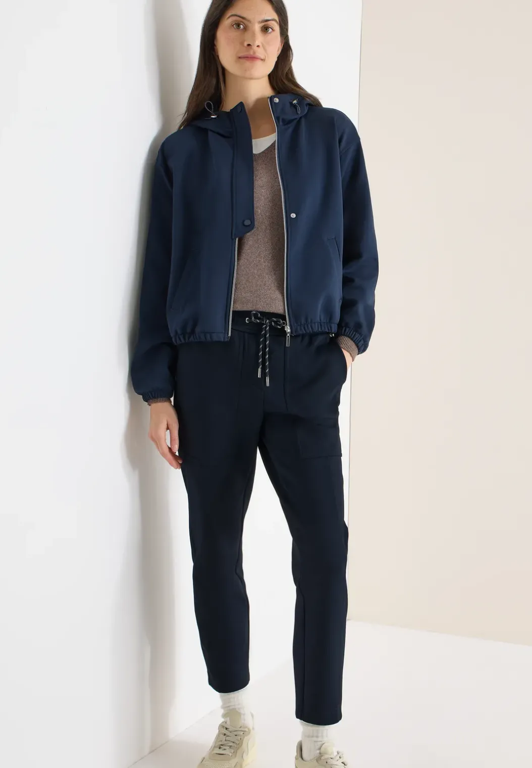 Broek met smalle pijpen