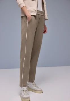 Broek met smalle pijpen