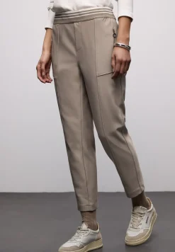 Broek met smalle pijpen