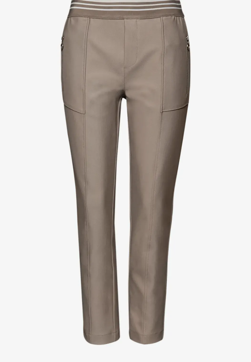 Broek met smalle pijpen