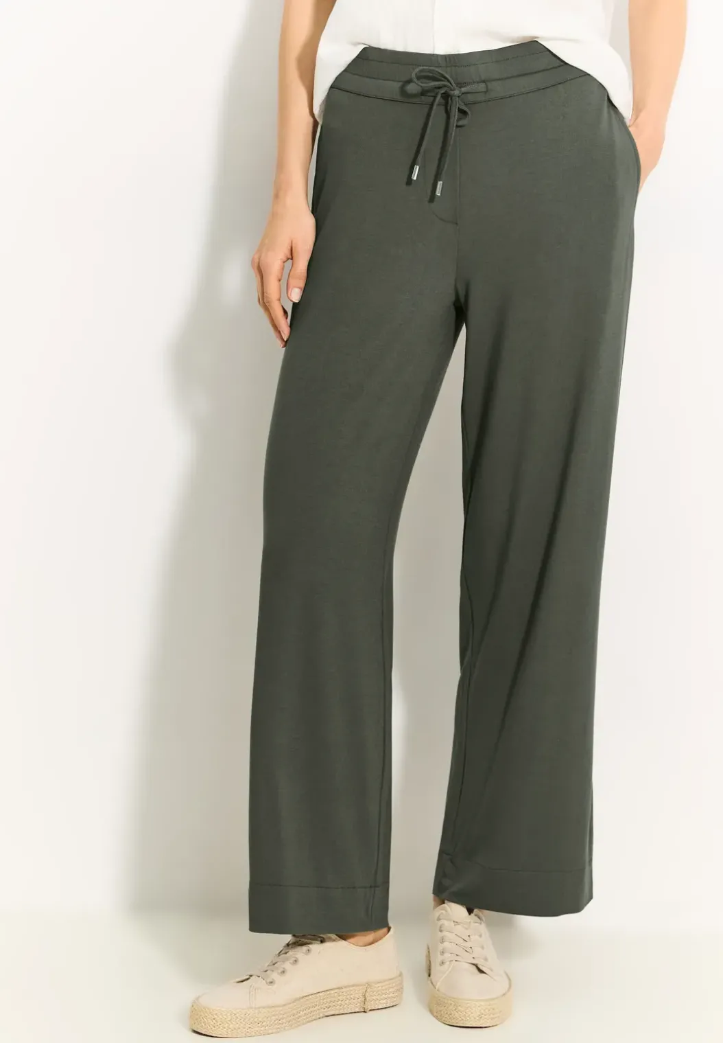 Broek met wijde pijpen