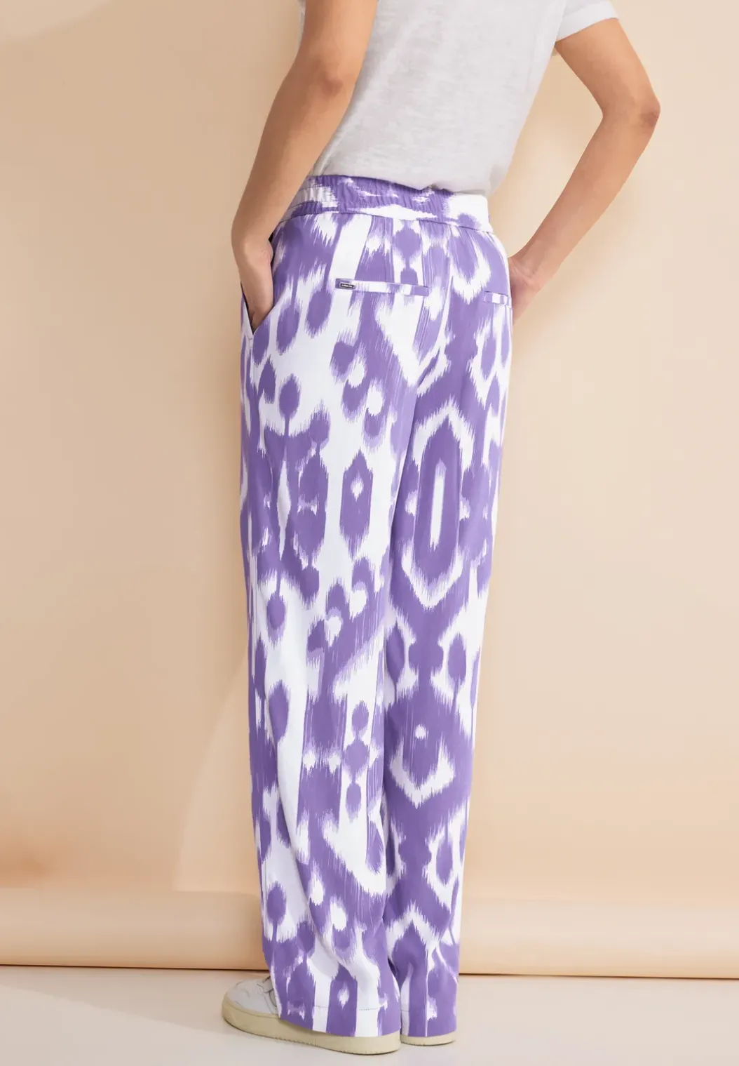 Broek met wijde pijpen