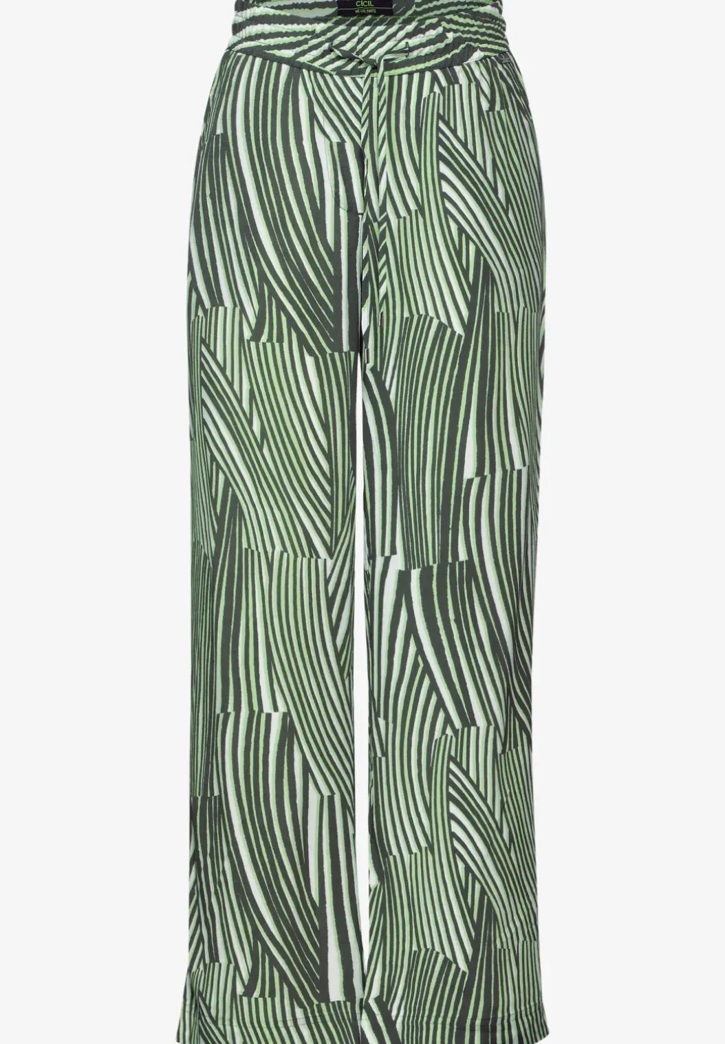 Broek met wijde pijpen