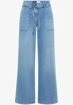 Broek met wijde pijpen en Loose Fit
