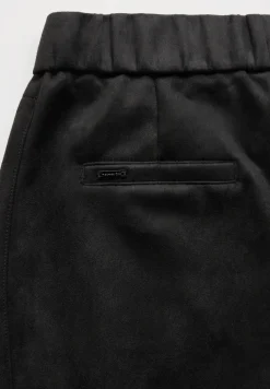 Broek in velourslook