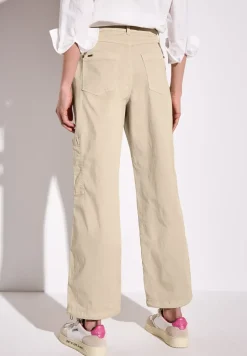 Cargo broek met rechte pijpen