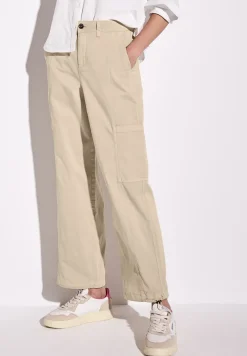 Cargo broek met rechte pijpen