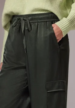 Cargo broek wijde pijpen