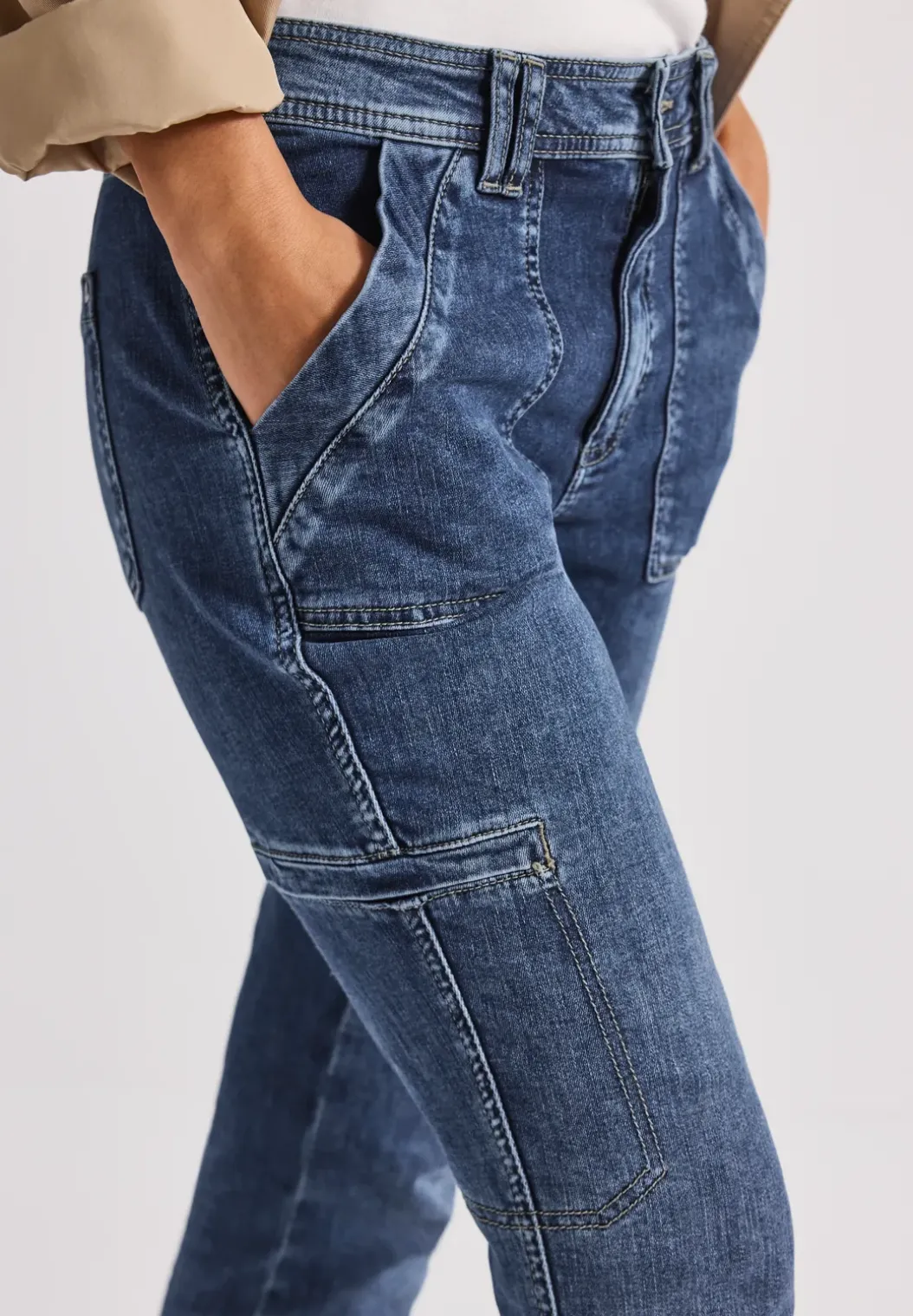 Cargo jeans in Loose Fit