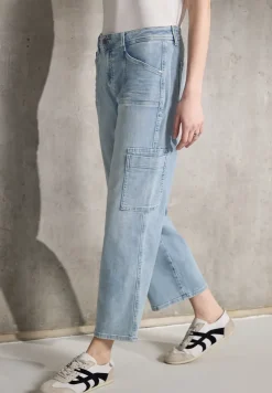 Cargo jeans met rechte pijpen
