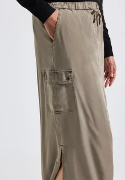 Cargo rok met gewassen look