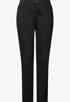 Casual fit chino's in een zachte stof