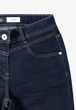 Casual fit gespoelde jeans