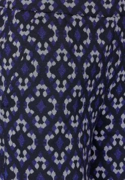Casual fit jacquard broek