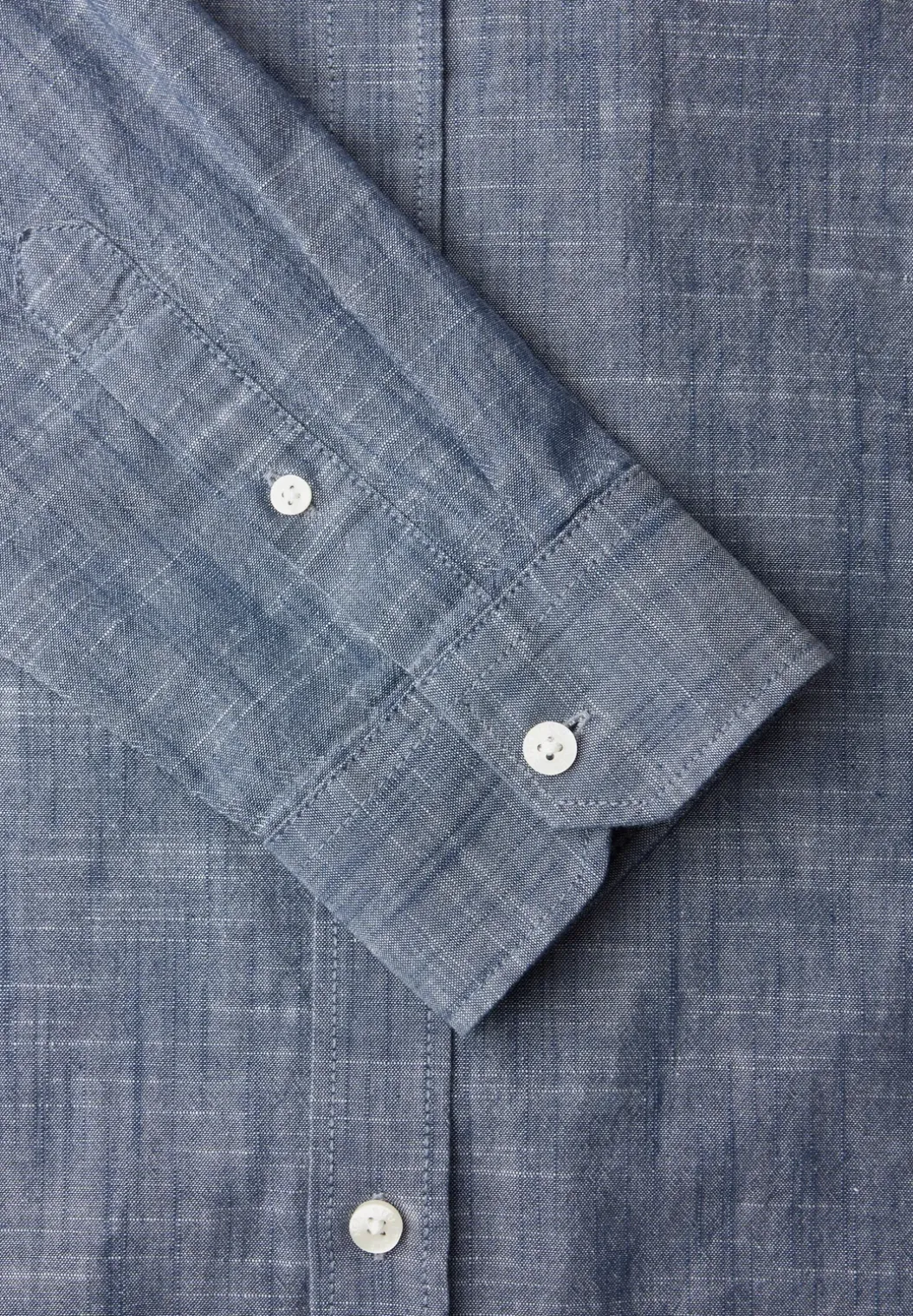 Chambray overhemd