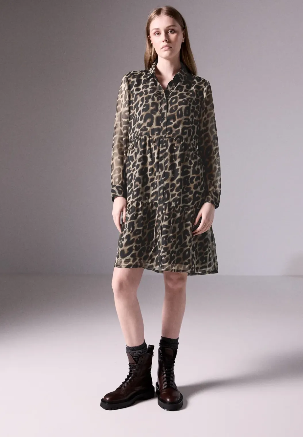 Chiffon jurk