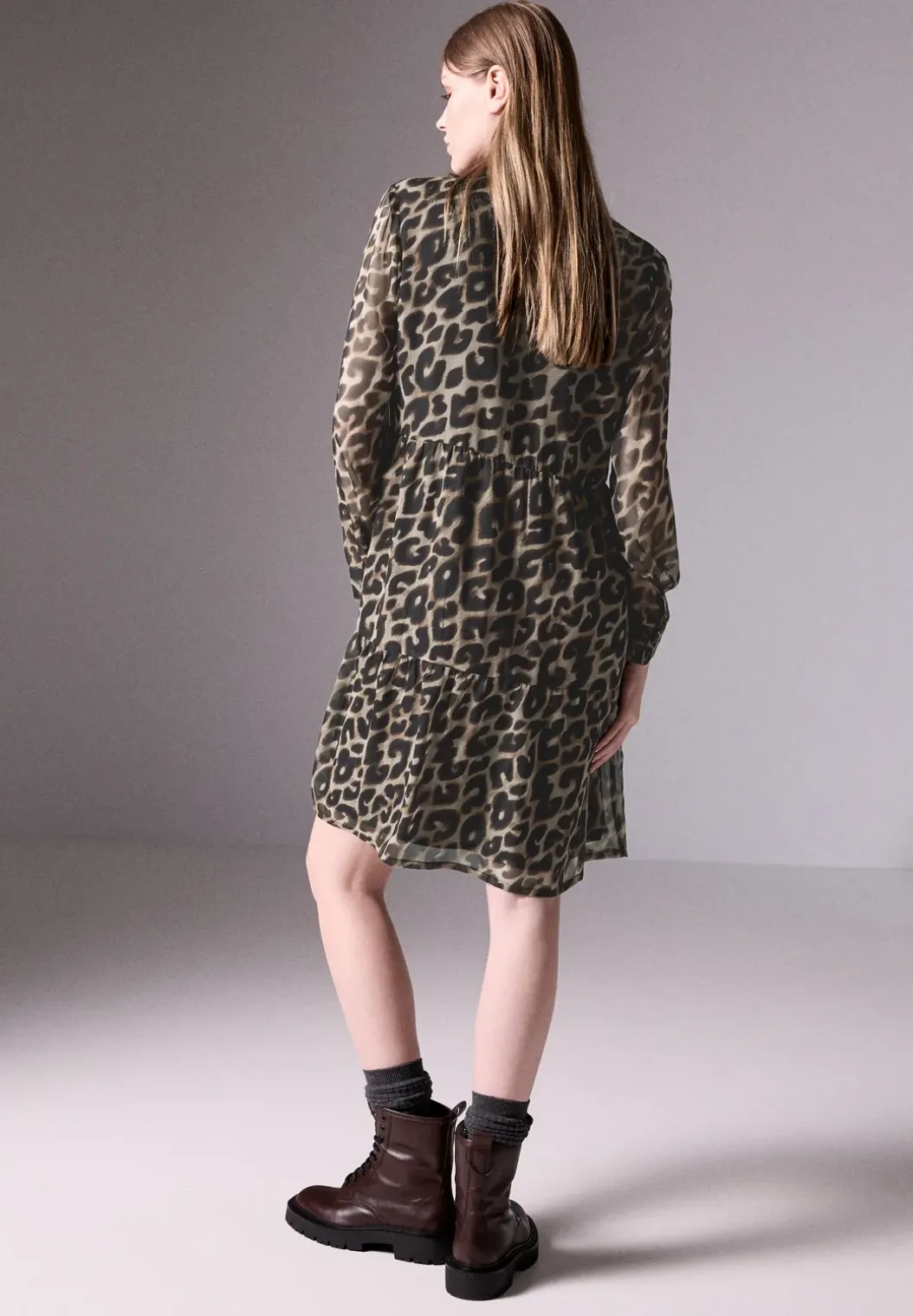 Chiffon jurk
