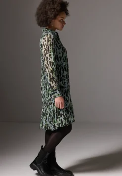 Chiffon jurk met volants