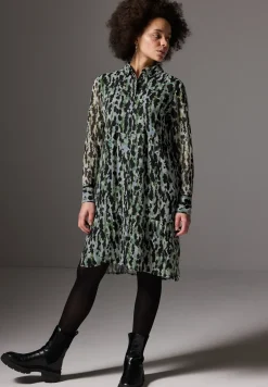 Chiffon jurk met volants