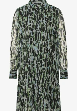 Chiffon jurk met volants