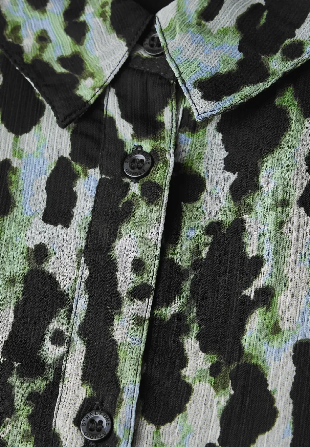 Chiffon jurk met volants