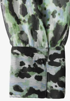 Chiffon jurk met volants