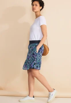 Chiffon rok met print