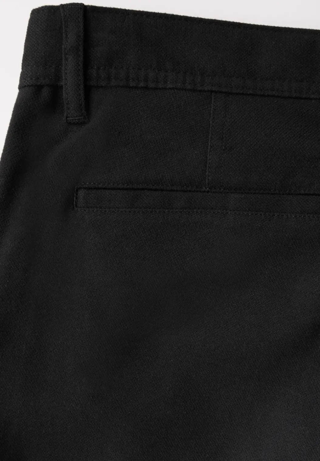 Chino in wollen look