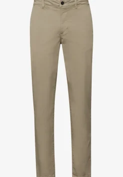 Chino met elastische tailleband