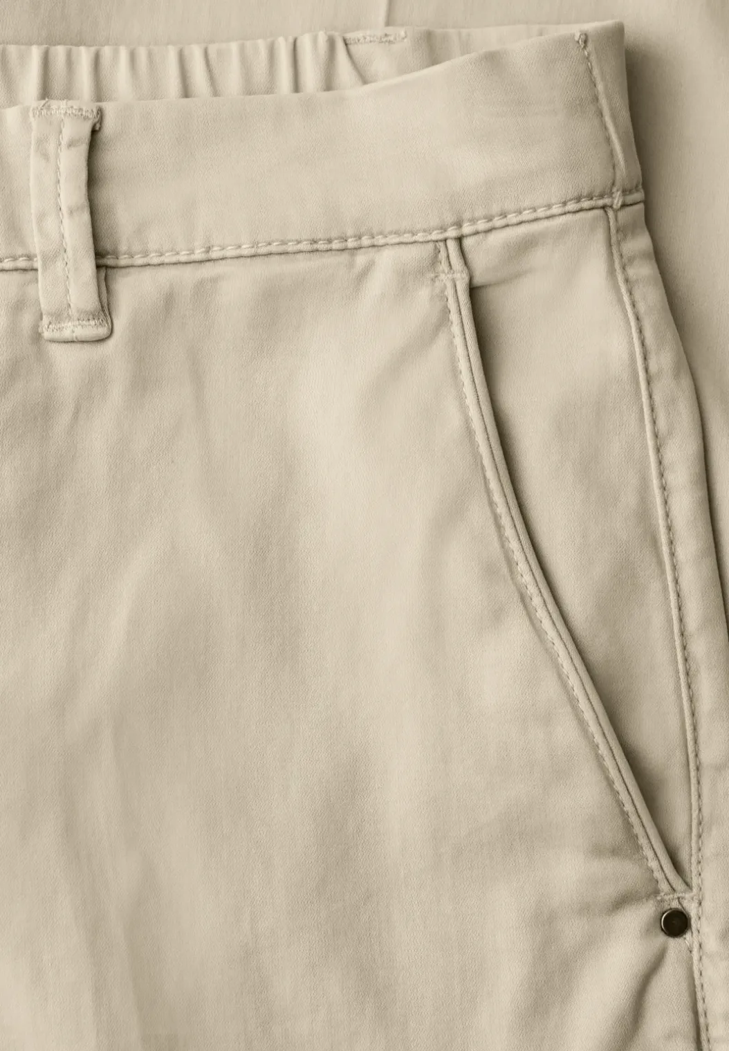 Chino's met Slim Legs, gemaakt van een lyocell-mix