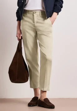 Chino's met Slim Legs, gemaakt van een lyocell-mix