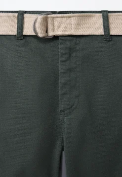 Chinoshorts met structuur