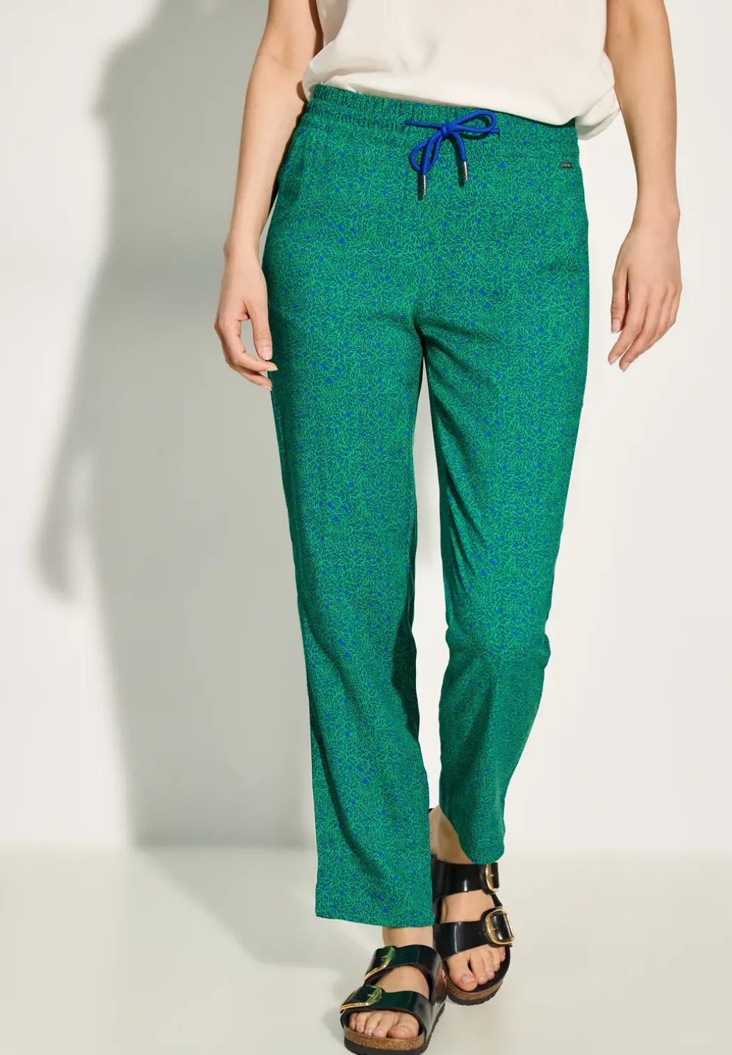 Comfortabele broek met print