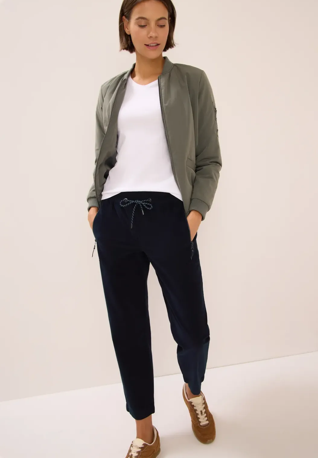 Comfortabele corduroy broek