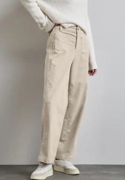 Corduroy broek in casual pasvorm