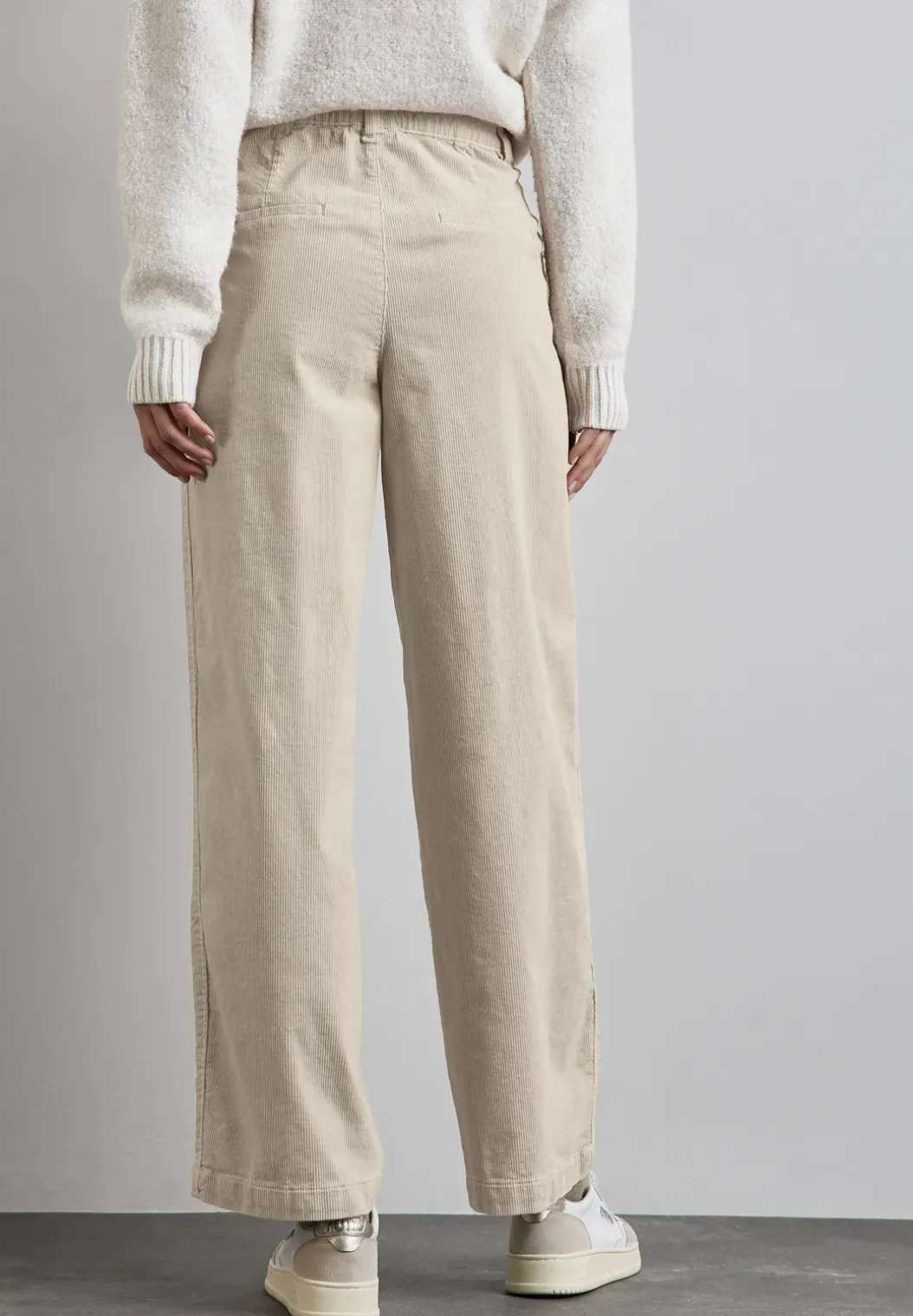 Corduroy broek in casual pasvorm