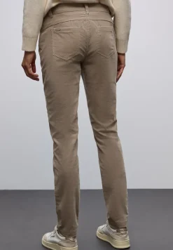 Corduroy broek in casual pasvorm