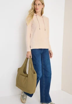 Corduroy jas met capuchon