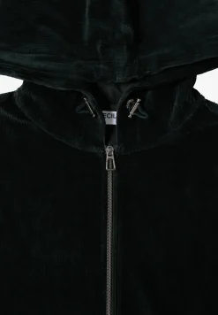 Corduroy jas met capuchon