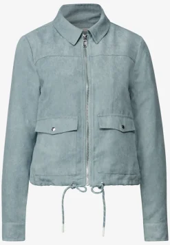 Corduroy jas met rits