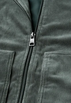 Corduroy jas met rits