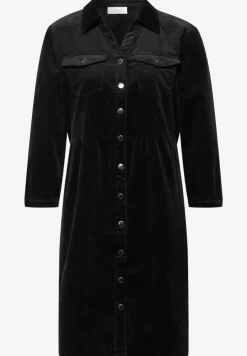 Corduroy jurk met volant