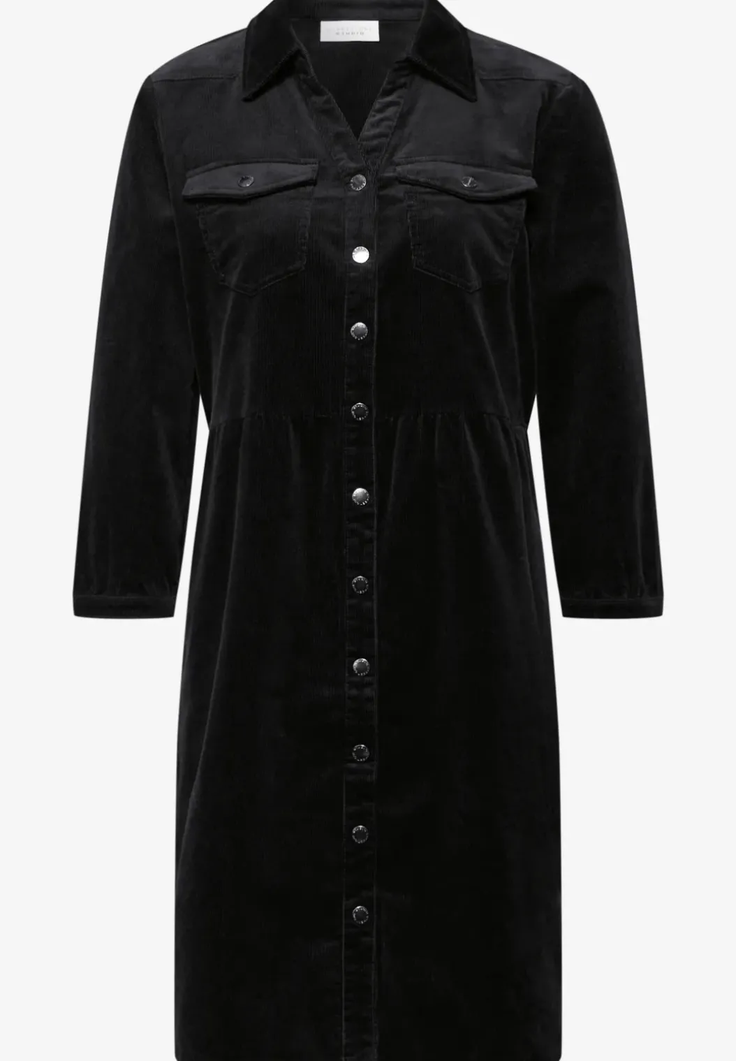 Corduroy jurk met volant