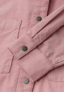 Corduroy mix blouse