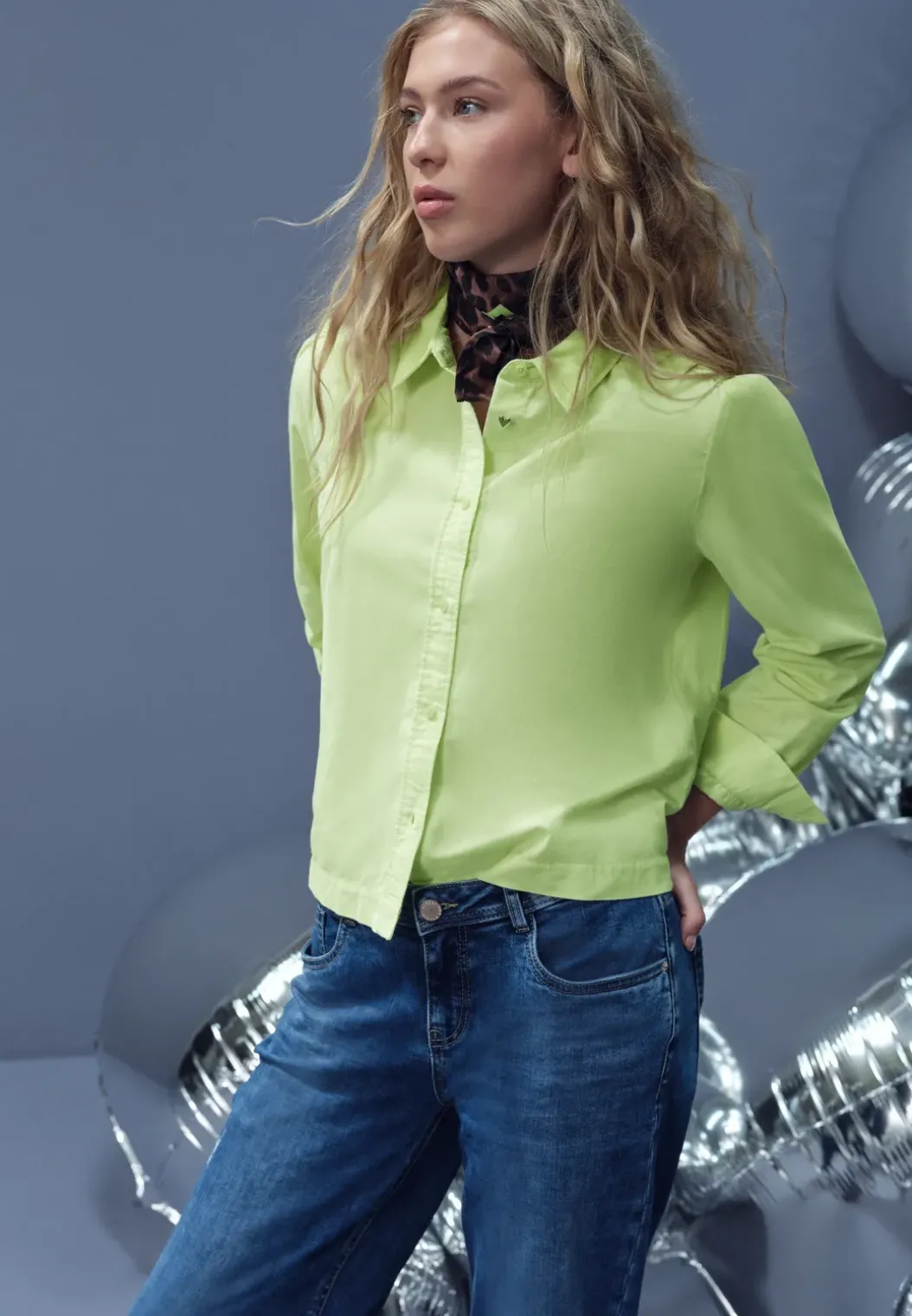 Corduroy overhemd blouse