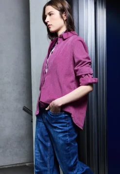 Corduroy overhemd blouse
