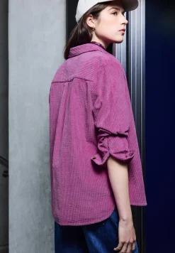 Corduroy overhemd blouse